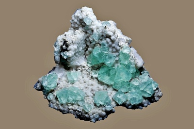 Fluorit-Dalnegorsk Rußland 5x5cm